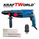 Комплект 2в1 Ъглошлайф 125мм и Ударна Бормашина KraftWorld Комплект 2в1 Ъглошлайф 125мм и Ударна Бормашина KraftWorld