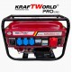 Четиритактов Бензинов генератор KraftWorld PRO 4.5 kW Агрегат за ток с електрически старт и акумулатор Четиритактов Бензинов генератор KraftWorld PRO 4.5 kW Агрегат за ток с електрически старт и акумулатор