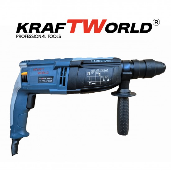 Перфоратор KraftWorld – Пробиване, Ударно Пробиване и Къртене Перфоратор KraftWorld – Пробиване, Ударно Пробиване и Къртене