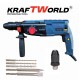 Перфоратор KraftWorld – Пробиване, Ударно Пробиване и Къртене Перфоратор KraftWorld – Пробиване, Ударно Пробиване и Къртене