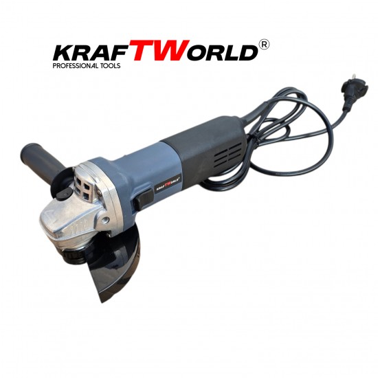 Ъглошлайф KraftWorld 125мм с Плавен Старт и Регулиране на Обороти Ъглошлайф KraftWorld 125мм с Плавен Старт и Регулиране на Обороти
