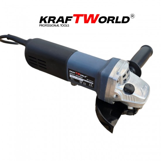 Ъглошлайф KraftWorld 125мм с Плавен Старт и Регулиране на Обороти Ъглошлайф KraftWorld 125мм с Плавен Старт и Регулиране на Обороти