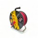 Удължител с макара Bul-Max 40m, 4 гнезда, 3×2,5 mm, транспортна дръжка