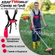 Професионален самар за тример Kraftworld – за по-удобно косене Професионален самар за тример Kraftworld – за по-удобно косене