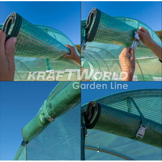 Резервно покривало за оранжерия 10×3×2 м – армирано UV4, KraftWorld Резервно покривало за оранжерия 10×3×2 м – армирано UV4, KraftWorld