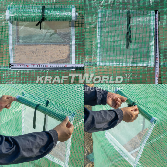 Резервно покривало за оранжерия 10×3×2 м – армирано UV4, KraftWorld Резервно покривало за оранжерия 10×3×2 м – армирано UV4, KraftWorld