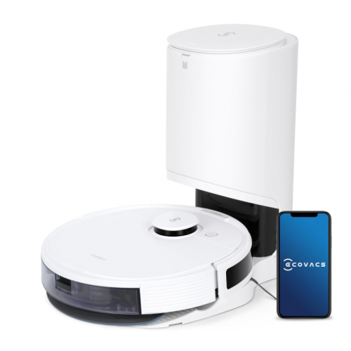 Станция за прахосмукачка робот ECOVACS DEEBOT N8+ 2-в-1