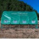 Оранжерия с навиващи страни KraftWorld 4×3×2м – Парник с усилена конструкция и 8 прозореца, армирано UV покритие