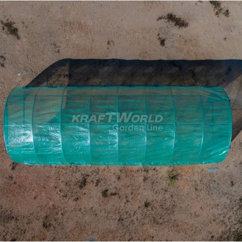  Резервно покривало с навиващи страни за оранжерия 8×3×2 м – армирано UV4, KraftWorld