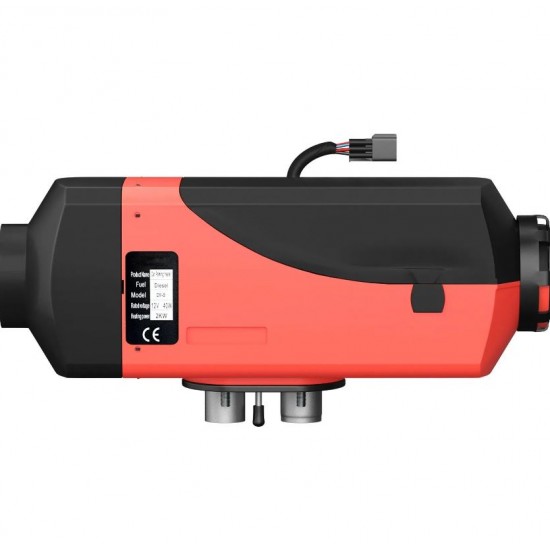 Дизелова печка 2 kW, 12V, 10 л резервоар, LCD и дистанционно