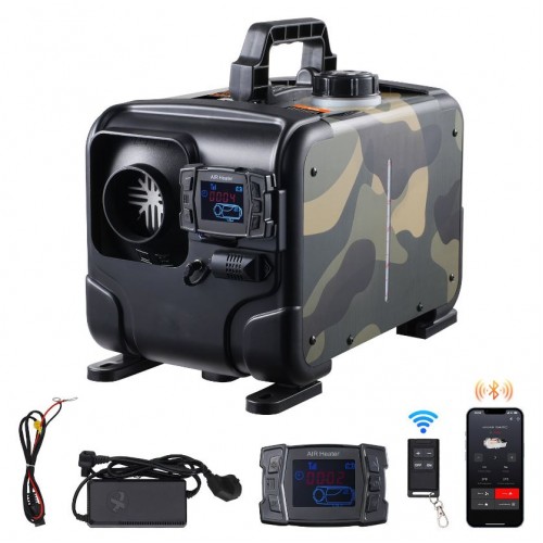 Дизелова печка 8 kW, 12V/24V, Bluetooth, дистанционно и CO аларма