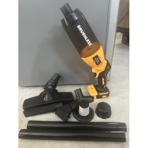 Акумулаторна прахосмукачка ,Vacuum , жълта Акумулаторна прахосмукачка ,Vacuum , жълта