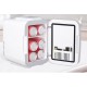 Мини хладилник за козметика MFA-5L-P LED огледало 4L