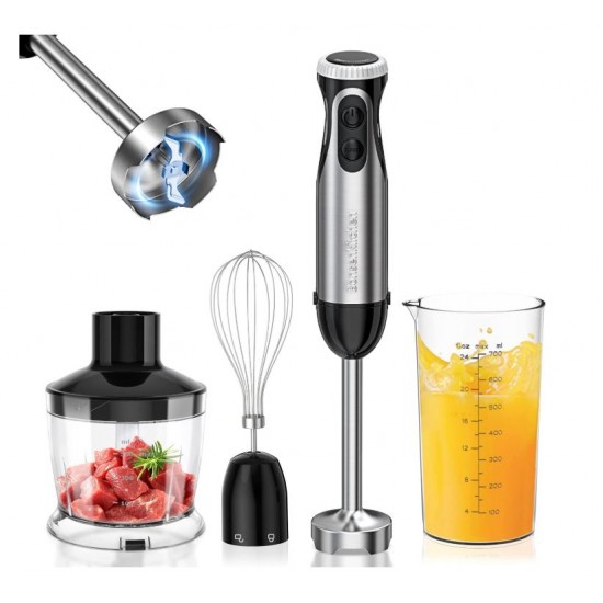 Ръчен пасатор Bonsenkitchen, 4-в-1 многофункционален 1000W