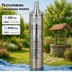 Потопяема сондажна помпа KraftWorld 1.2kW | Диаметър 100 мм | 1″