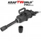 Пневматичен гайковерт 1 цол KraftWorld 3200 Nm с 2 вложки