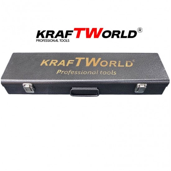 Поялник за PPR тръби KraftWorld 2500W с 4 тефлонови накрайника