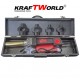 Поялник за PPR тръби KraftWorld 2500W с 4 тефлонови накрайника