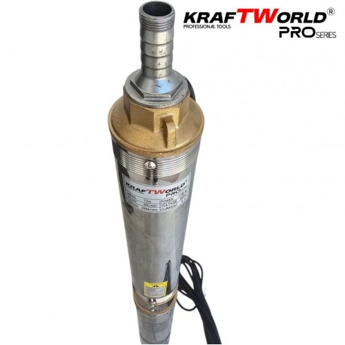 Сондажна помпа KraftWorld PRO 1100W, 72м, 50L/min с турбинна система
