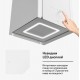 Островен абсорбатор Бяло Velaire 40cm 600,8m³/h