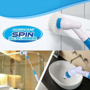 Въртяща електрическа четка за почистване на баня и плочки Spin Scrubber