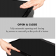 Кош за отпадъци Touchless Black Stainless Steel