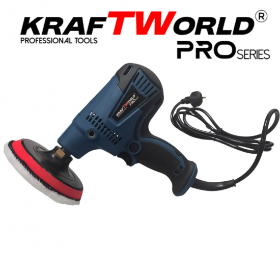 Електрическа полирмашина KraftWorld 560W Ø125мм Електрическа полирмашина KraftWorld 560W Ø125мм