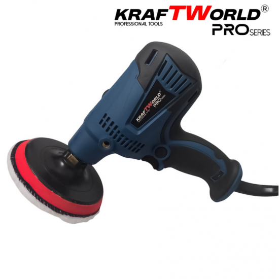 Електрическа полирмашина KraftWorld 560W Ø125мм Електрическа полирмашина KraftWorld 560W Ø125мм